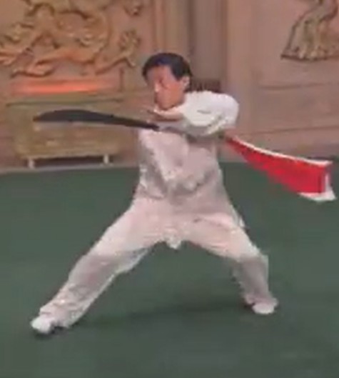 Maître Chen Zhen Lei au sabre